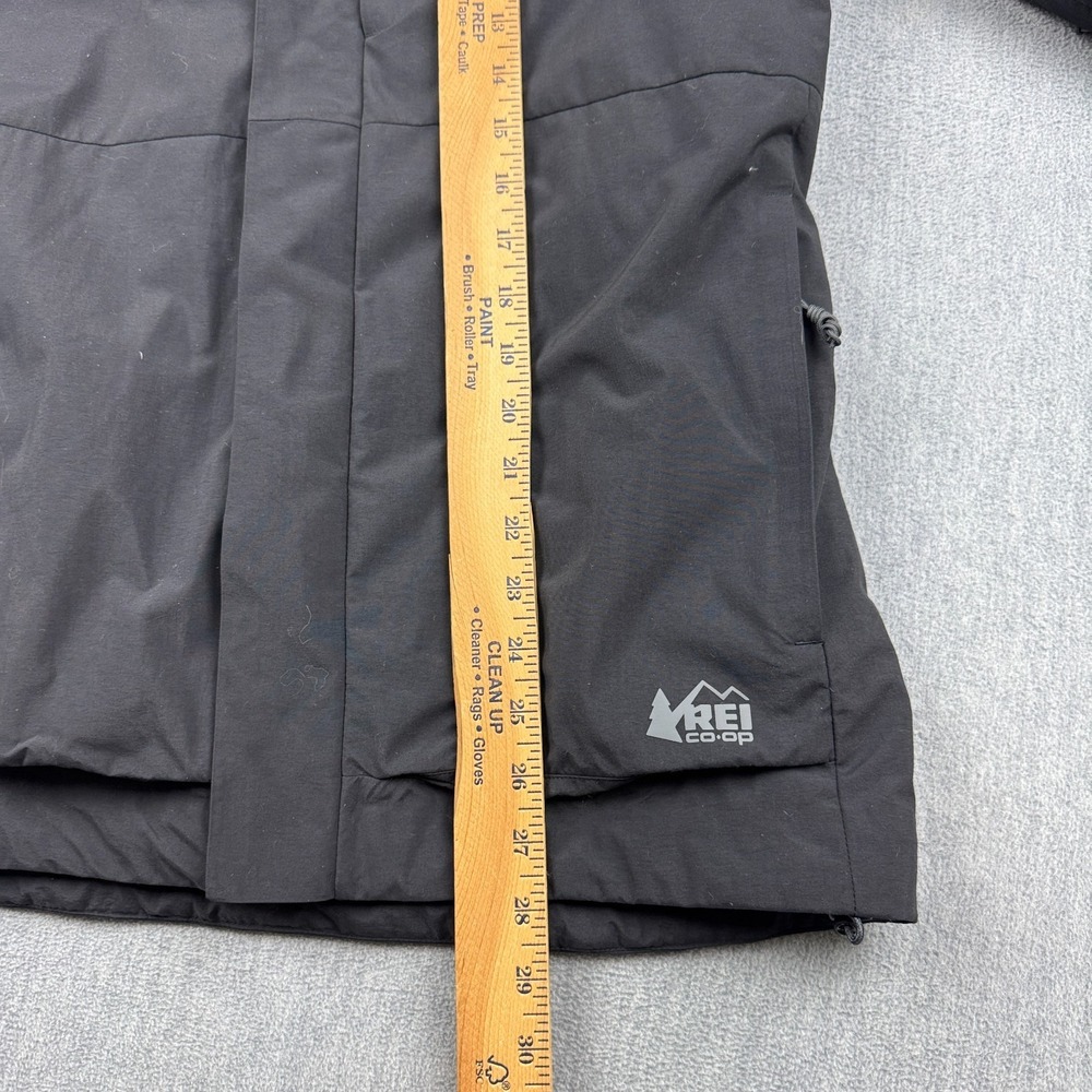 REI Jacket Womens Medium Black Powderbound Peak 2L Insulated Ski Waterproof - Picture 10 of 15